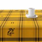 Nappe enduite antitache Harry Potter Hufflepuff 140 x 140 cm