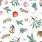 Nappe enduite antitache Mauré Merry Christmas 200 x 140 cm