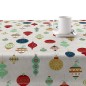 Nappe enduite antitache Mauré Merry Christmas 140 x 140 cm
