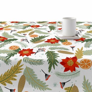 Nappe enduite antitache Mauré Merry Christmas 200 x 140 cm