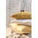 Coussin uni tissé en coton blanc 45x45cm Coussin uni tissé en coton blanc 45x45cm