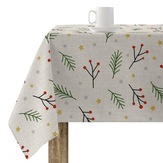 Nappe enduite antitache Mauré Merry Christmas 300 x 140 cm