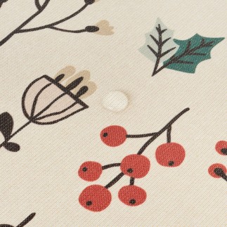 Nappe enduite antitache Mauré Merry Christmas 100 x 140 cm