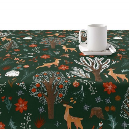 Nappe enduite antitache Mauré Merry Christmas 100 x 140 cm