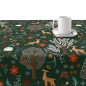 Nappe enduite antitache Mauré Merry Christmas 100 x 140 cm