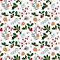 Nappe enduite antitache Mauré Merry Christmas 300 x 140 cm