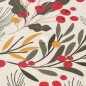 Nappe enduite antitache Mauré Merry Christmas 200 x 140 cm