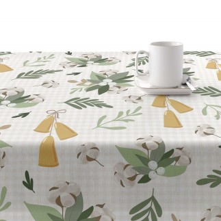 Nappe enduite antitache Mauré Merry Christmas 140 x 140 cm