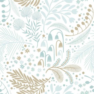 Nappe enduite antitache Mauré Merry Christmas 100 x 140 cm
