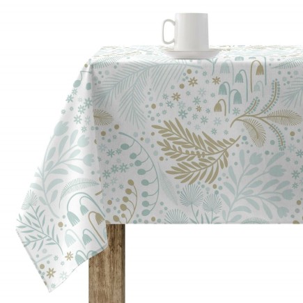 Nappe enduite antitache Mauré Merry Christmas 140 x 140 cm