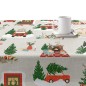 Nappe enduite antitache Mauré Merry Christmas 100 x 140 cm