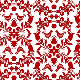 Nappe enduite antitache Mauré Merry Christmas 140 x 140 cm