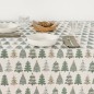 Nappe enduite antitache Mauré Merry Christmas 140 x 140 cm