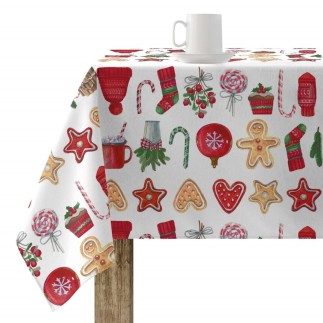 Nappe enduite antitache Mauré Merry Christmas 300 x 140 cm