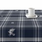 Nappe enduite antitache Mauré Ravenclaw 300 x 140 cm