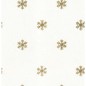 Nappe enduite antitache Muaré Snowflakes Gold 300 x 140 cm