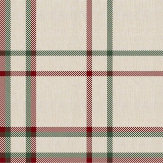 Nappe enduite antitache Mauré Christmas 100 x 300 cm