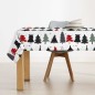 Nappe enduite antitache Mauré Merry Christmas 200 x 180 cm