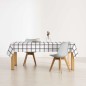 Nappe enduite antitache Mauré Elegant Christmas 200 x 180 cm