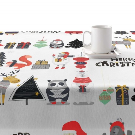 Nappe enduite antitache Mauré Noel 100 x 300 cm