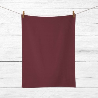 Tissu de cuisine Mauré Bordeaux 45 x 70 cm 2 Unités