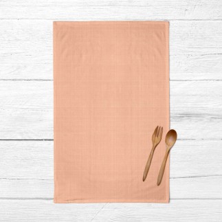 Tissu de cuisine Mauré Saumon 45 x 70 cm 2 Unités