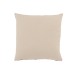 Cuscino quadrato con rombi in cotone marrone 45x45cm Cuscino quadrato con rombi in cotone marrone 45x45cm