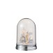 CAMPANA INVIERNO ARBOLES + CIERVO LED ACRILICO BLANCO