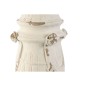 Figura Decorativa Home ESPRIT Blanco Decapé 24 x 24 x 60 cm