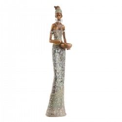 Figurine Décorative 14 x 12,5 x 54,5 cm Africaine