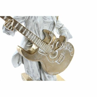 Figurine Décorative DKD Home Decor Doré Blanc Résine (37 x 25 x 50 cm)