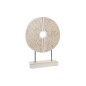 Figura Decorativa DKD Home Decor Blanco Hierro Círculos (41 x 12 x 55 cm)