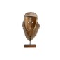 Figura Decorativa DKD Home Decor Natural Máscara Fibra (30 x 10,5 x 53 cm)