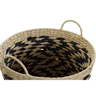 Set de basket DKD Home Decor Fibre (40 x 40 x 35 cm)