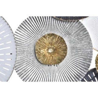 Décoration murale DKD Home Decor Métal Multicouleur Sphère (80 x 4,5 x 80 cm)