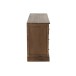 Commode 18 tiroirs en bois marron 160x49.5x85 cm Commode 18 tiroirs en bois marron 160x49.5x85 cm