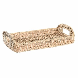 Plateau DKD Home Decor Naturel (35 x 19 x 8 cm)