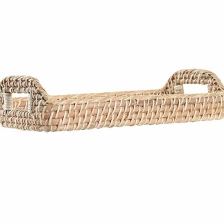 Plateau DKD Home Decor Naturel (35 x 19 x 8 cm)