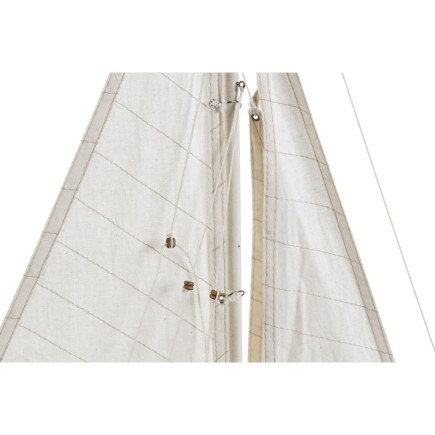 Barco DKD Home Decor 42 x 9 x 62 cm Blanc Vert