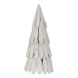 Albero di Natale Bianco in legno di paulownia 28 x 28 x 62 cm