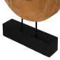 Sculpture Beige 38 x 8 x 52 cm