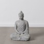Sculpture Buda Gris 46,3 x 34,5 x 61,5 cm