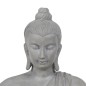 Sculpture Buda Gris 46,3 x 34,5 x 61,5 cm