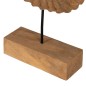 Sculpture Conque Beige 49,5 x 9 x 53,5 cm