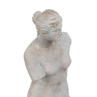 Sculpture Gris 14,5 x 14 x 47 cm