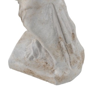 Sculpture Gris 14,5 x 14 x 47 cm