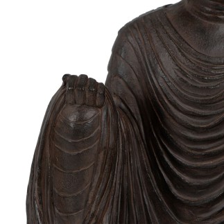 Sculpture Buda Marron 62,5 x 43,5 x 77 cm