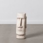 Escultura Arcilla Fibra 24 x 24 x 55 cm