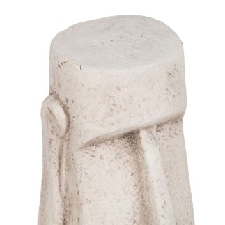 Escultura Arcilla Fibra 24 x 24 x 55 cm