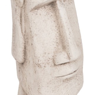 Escultura Arcilla Fibra 24 x 24 x 55 cm